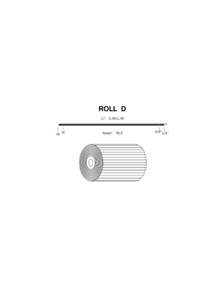 Agrafes carton type ROLL D