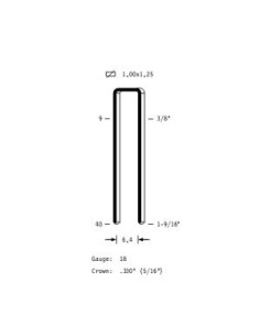 Agrafes moyennes type H