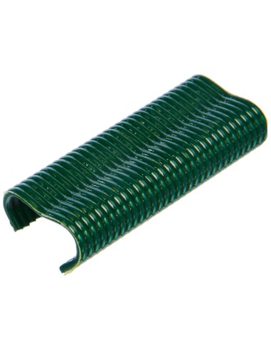Agrafes spéciales type VR16 plastifiées vert
