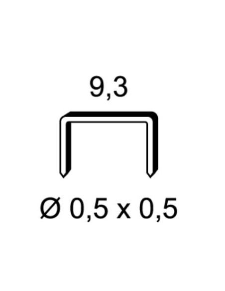 Agrafes manuelles type SP19