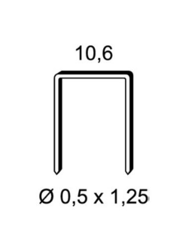 Agrafes manuelles type PF