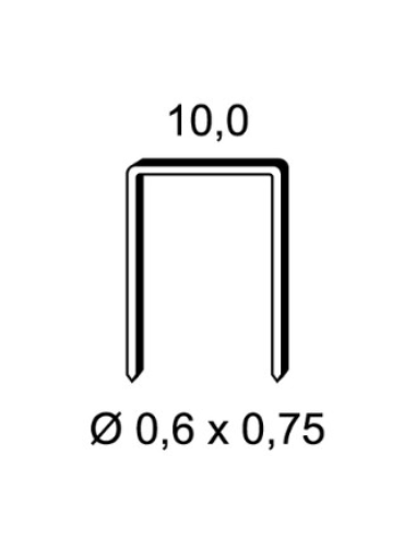 Agrafes fines type VF