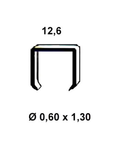 Agrafes carton type MG130
