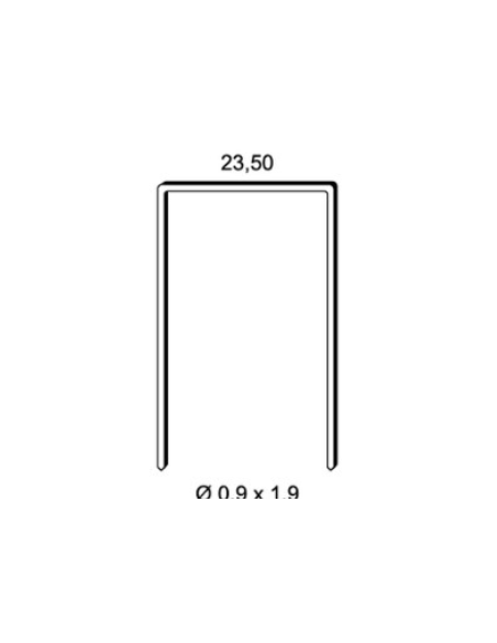 Agrafes carton type 590